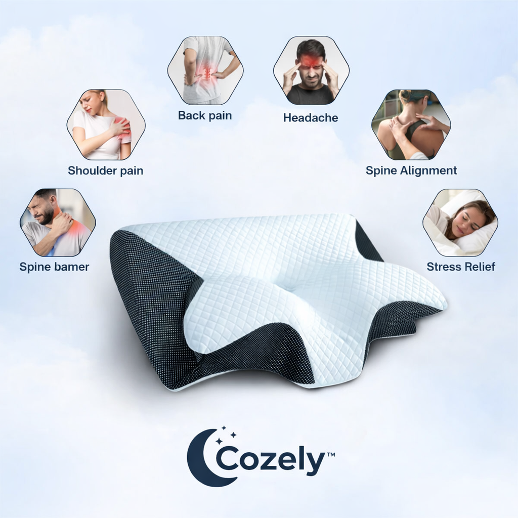 Cozely– Soporte óptimo para quienes duermen de lado