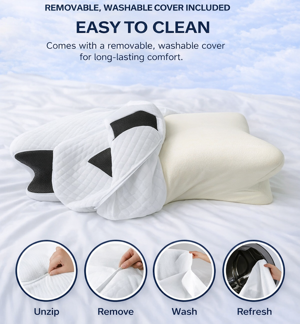 Cozely– Soporte óptimo para quienes duermen de lado