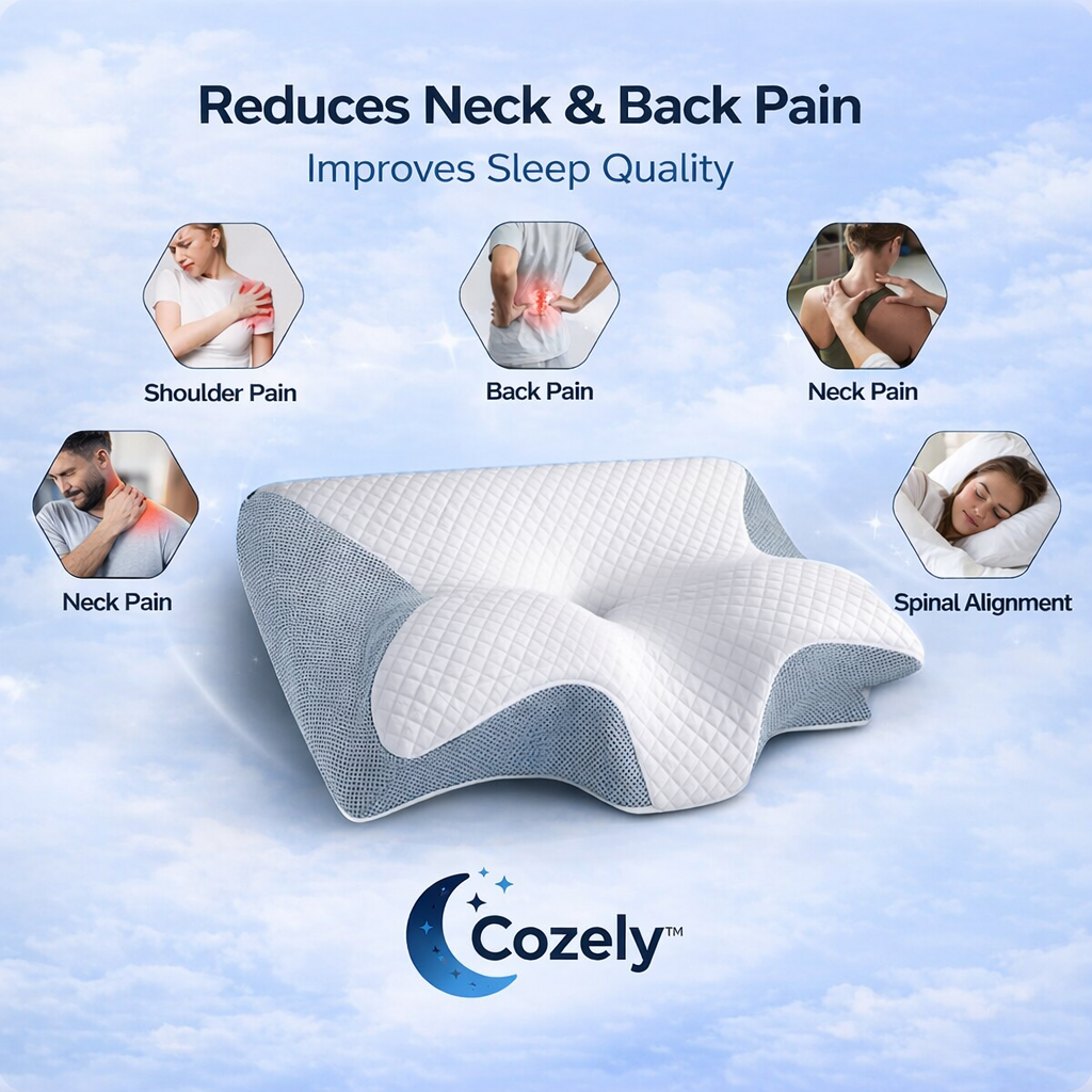 Cozely– Soporte óptimo para quienes duermen de lado